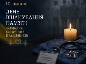 В Україні 10 липня офіційно відзначається День вшанування загиблого медика